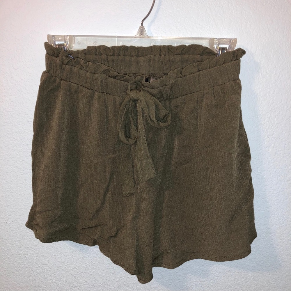 H&M High-Waisted Tie Shorts